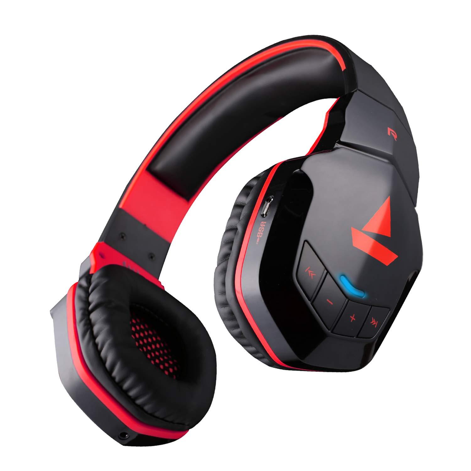 Boat Rockerz 510 Wireless Bluetooth Headphones Red Delta Store