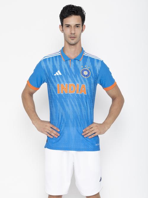 Adidas Official India Cricket ODI Jersey Men - Delta Store